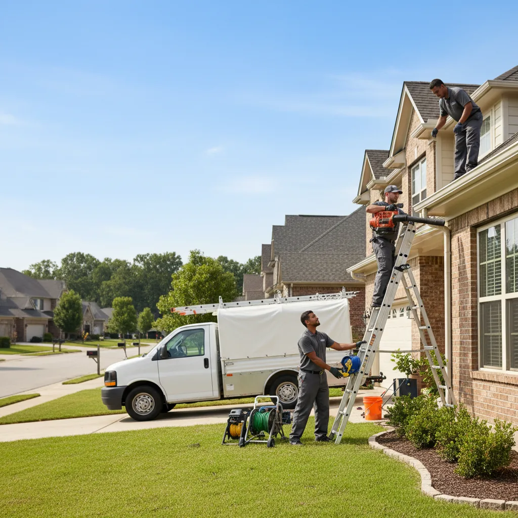 Home Gutter Service in Voca, TX near me